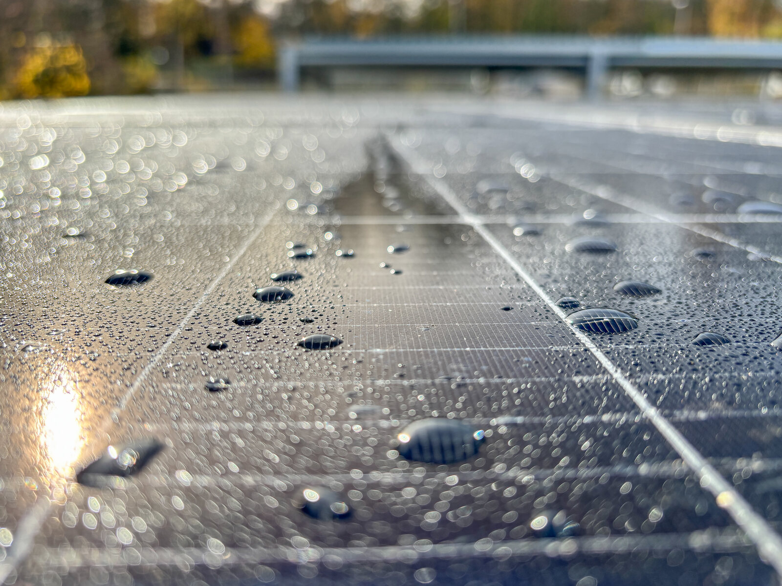 Photovoltaik-Modul im Detail
