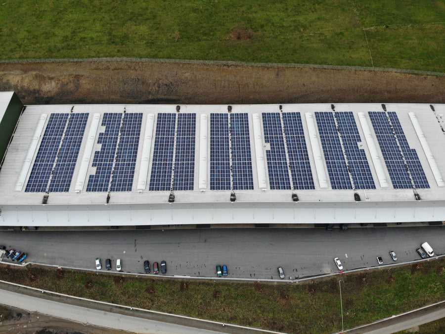Dach-Photovoltaik Junior Gruppe